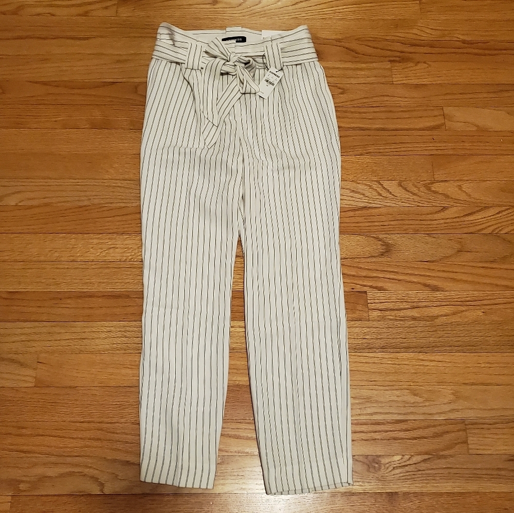 Express high rise ankle pants